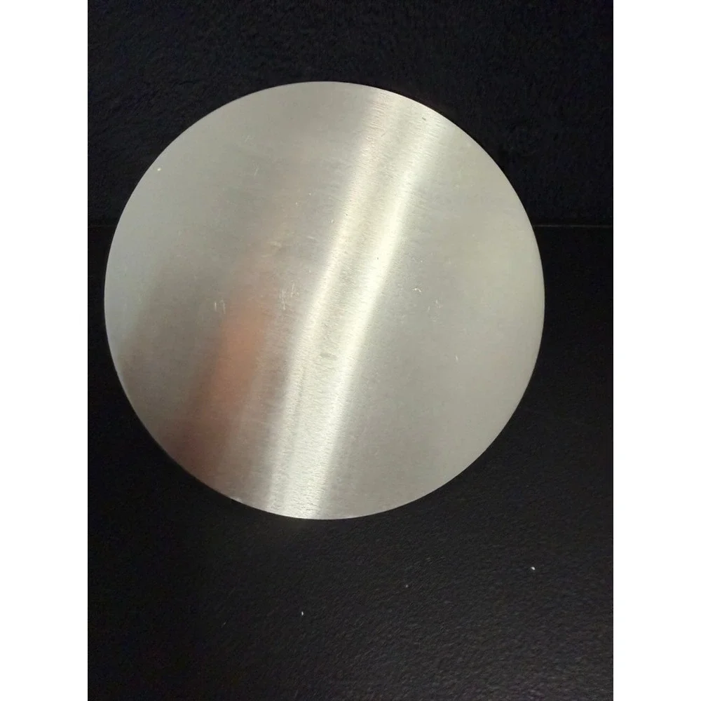 Dr. Camp Bacon Press Stainless Steel Round Meat Weight with Wood Handle Silver